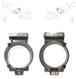 Ford Transit 06 to 14 A Pair Of Fog Light Surround Frames 1387138 1387139
