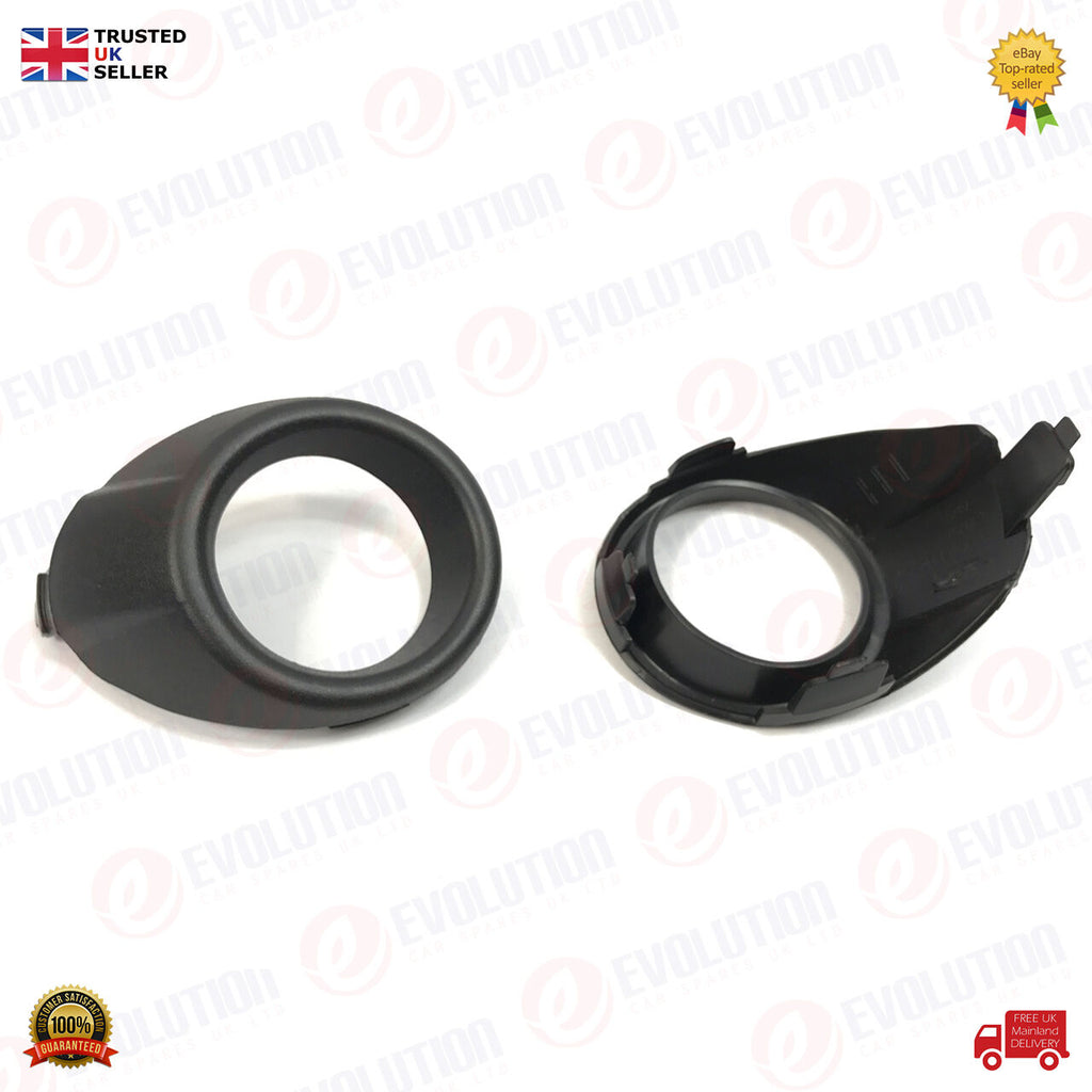 PAIR OF OEM FORD FIESTA MK7, MK8 FRONT FOG LAMP SURROUNDS RH & LH