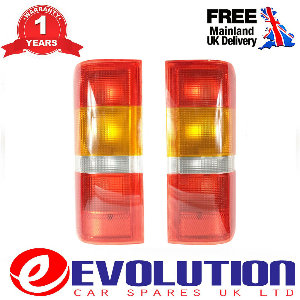 SET OF REAR TAIL LIGHT LAMP FITS FORD TRANSIT MK5 1993 2000T  1072423 1072424