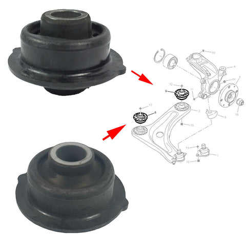 2X FRONT CONTROL/TRAILING ARM BUSH MOUNTING FITS PEUGEOT, CITROEN, 3523AA 352398