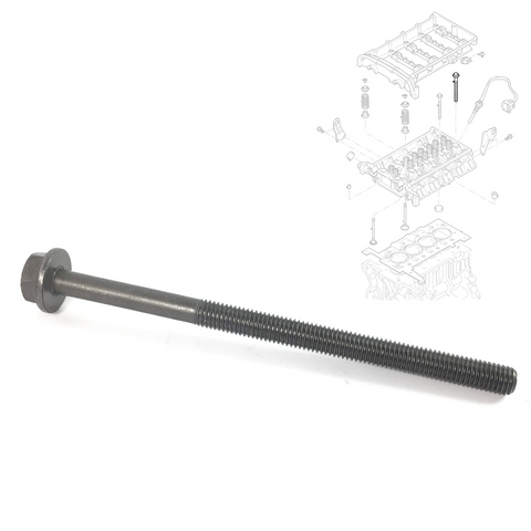 5X GENUINE FORD CYLINDER HEAD BOLT, 1102674, XS7Q-6065-A2D