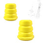 2X FRONT SUSPENSION RUBBER BUFFER FITS FORD FOCUS Mk2, FOCUS C-MAX, 1446481