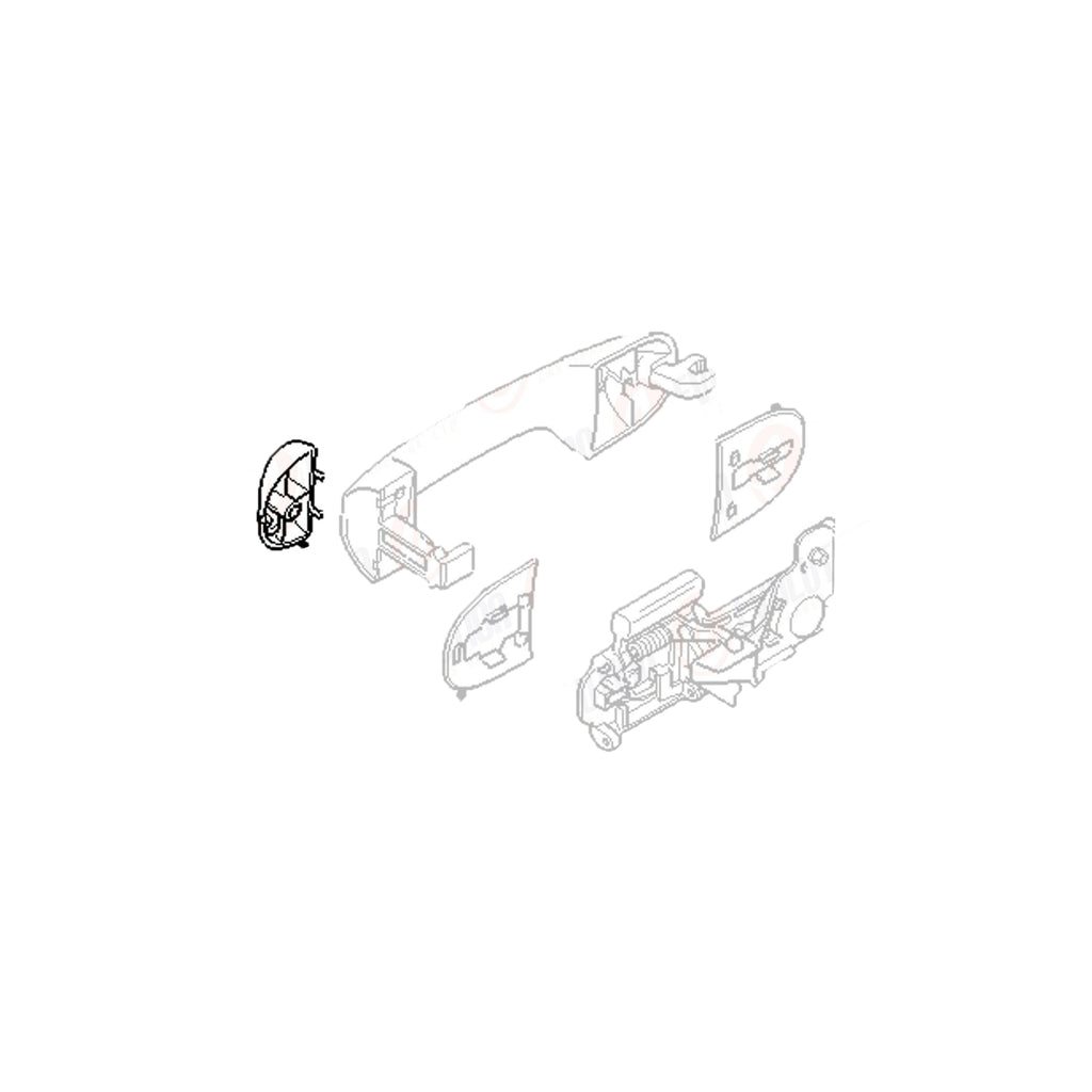 Front Door Handle End Fits Fits Transit Connect Tourneo Connect 02 to 13 5093629