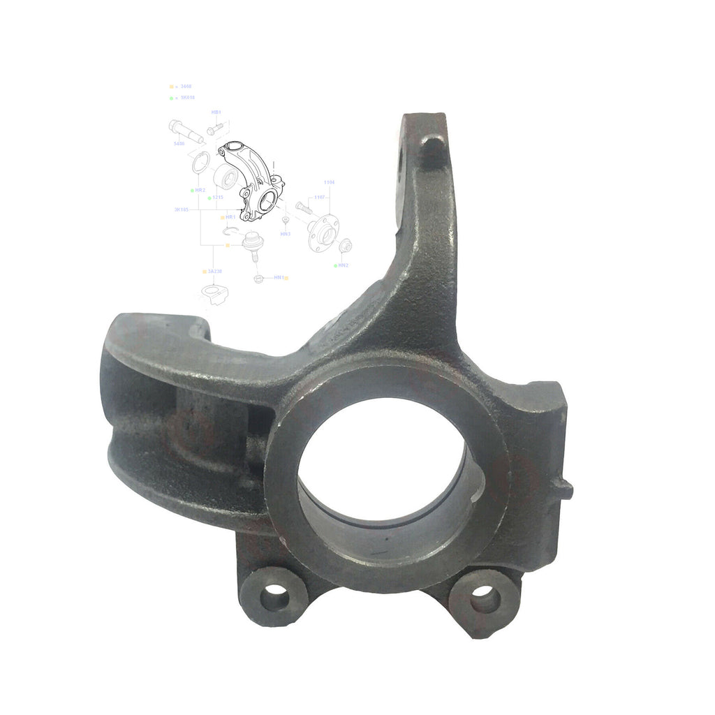 Hub Knuckle Front Left Side Fits Ford Transit Connect 2002 to 2013  1439609