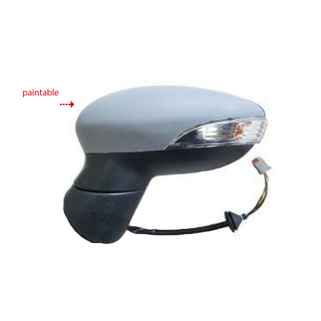 Wing Mirror Complete Set Lh Side With Indicator Fits Ford Fiesta B Max 8A6117683