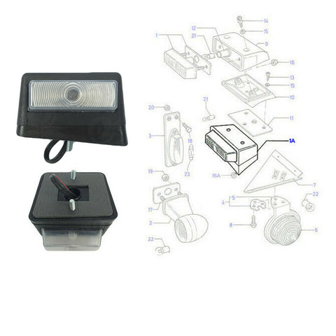 Ford Transit MK5 MK6 Left Side Exterior Lamp Assy Roof Marker 6533437