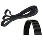 7PK2875 V-Ribbed Belt Fits Ford Transit MK6 MK7 2000 TO 2014 1129182