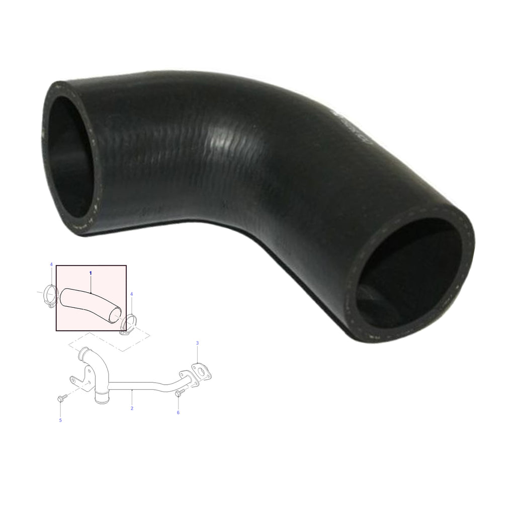 Intercooler Turbo Charger Air Hose Pipe Fits Ford Mondeo MK III 00 to 07 1127828