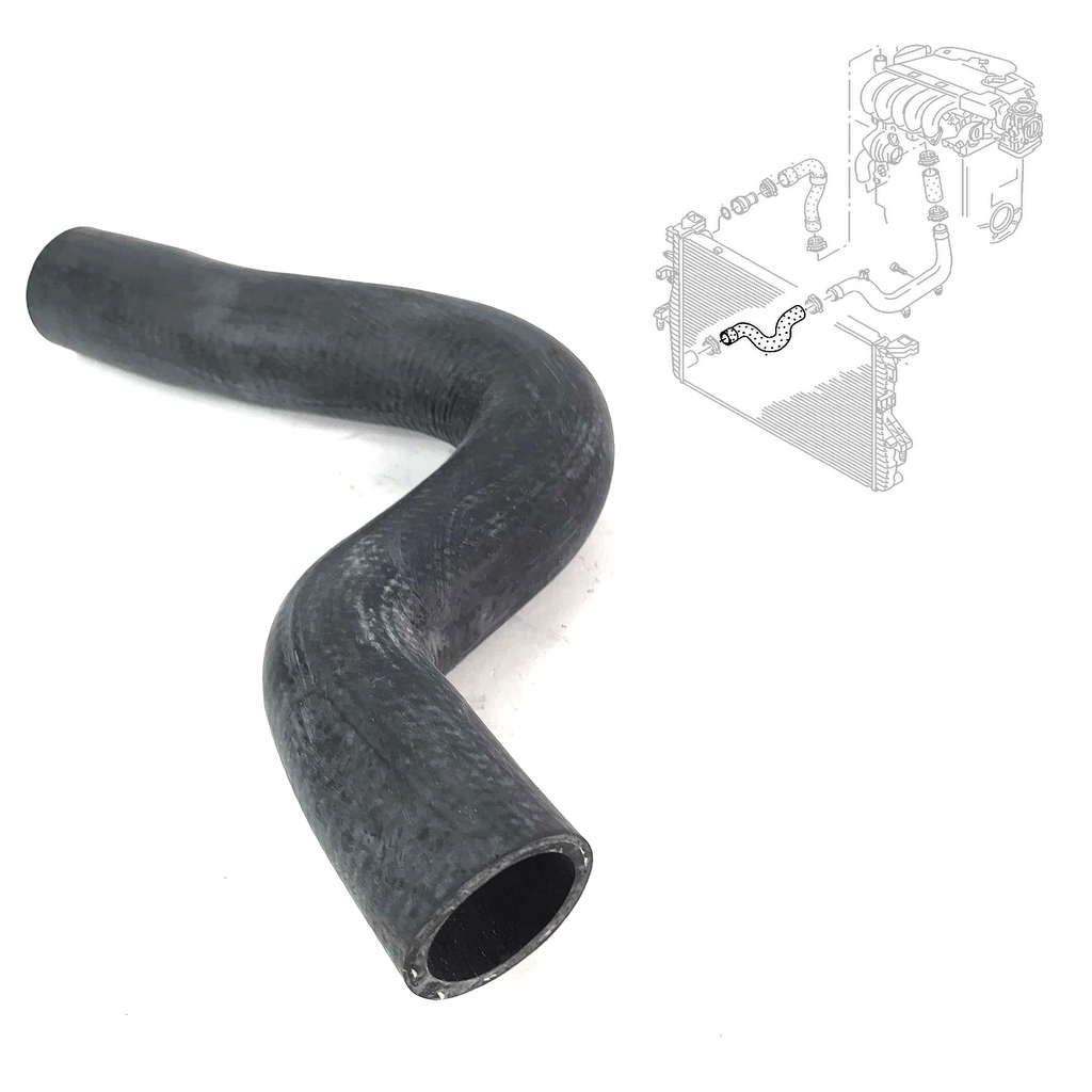 LOWER RADIATOR HOSE PIPE FITS VW TRANSPORTER T5 2.5 TDI 2003 to 2010, 7H0121051D
