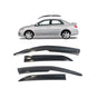  Toyota Corolla 2007 to 2013 Wind Rain Smoke Deflectors Non Breakable