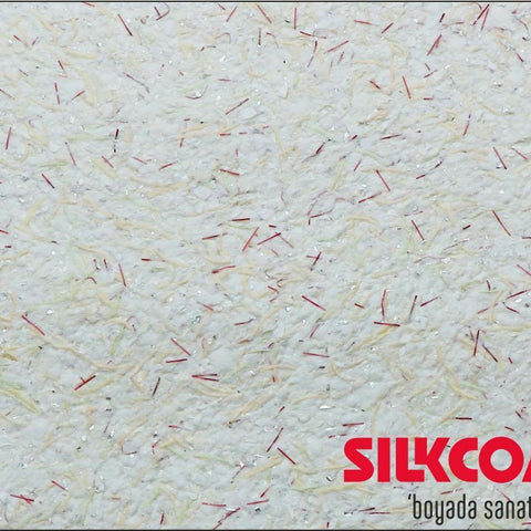 Silkcoat Liquid Wallpaper Decorative interior Wall Silk Plaster Yellow-Red