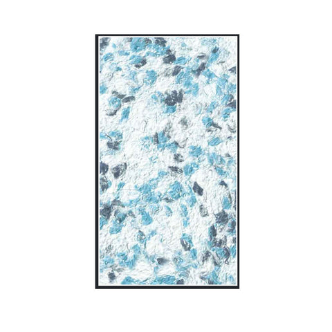 SKY BLUE-WHITE POLYMER-BASED LIQUID INTERIOR WALLPAPER SILK COATING PAINT