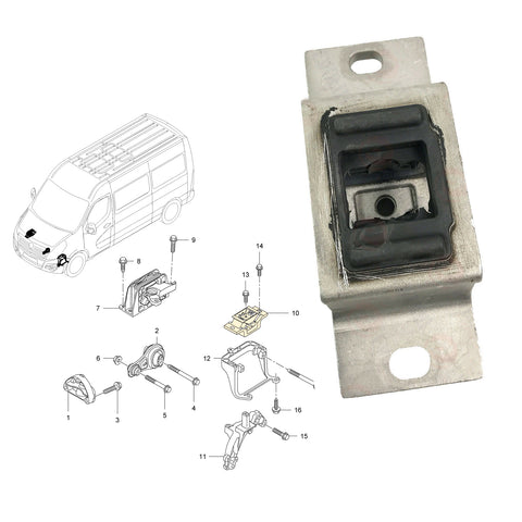 Left Engine Mounting Brand New Fits Vauxhall Movano Mk 2 93197454 