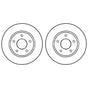 Mitsubishi Lancer A Pair Of Front Brake Discs 2008 Onwards 5105513AA