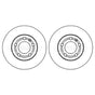 Audi A1 Front Brake Discs 2x A2 A3 Seat Skoda VW Golf Polo 1J0615301L