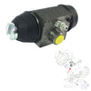 FRONT LEFT WHEEL BRAKE CYLINDER FITS FORD TRANSIT MK3, P 100, 6150112