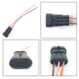 Fiat Extension Wiring Harness Loom 3 Pin Connector Plug