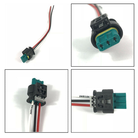 VW Volkswagen Extension Plug Wiring Harness Loom 3 Pin Connector