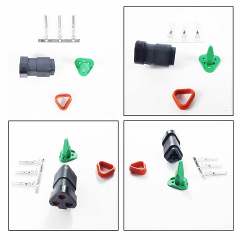 Construction Heavy Duty Vehicles Deutsche Triangle Wiring Harness Loom3 Pin