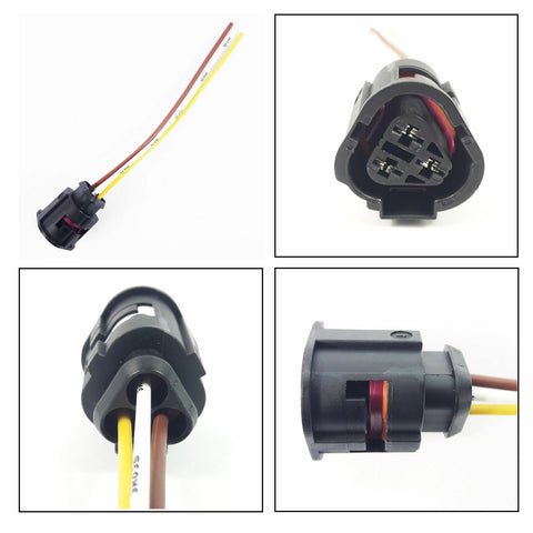 VW Volkswagen Fan Heat Relay Extension Wiring Harness Loom 3 Pin Connector