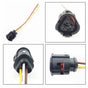 VW Volkswagen Fan Heat Relay Extension Wiring Harness Loom 3 Pin Connector