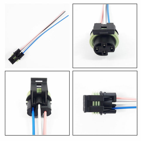 Renault Megane I Air Conditioning Relay Plug Wiring Harness Loom 4 Pin Connector