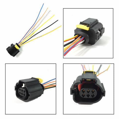 Renault Window Switch Plug Female Extension Wiring Harness Loom 6 Pin Connector