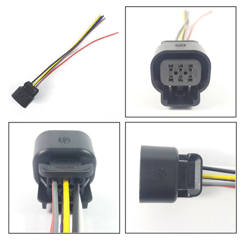 Toyota Honda Plug Extension Wiring Harness Loom 6 Pin Connector