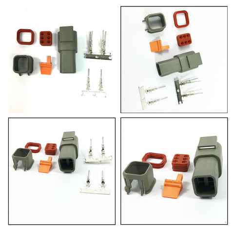 Construction Heavy Duty Vehicle Harness Loom 6 Pin Connector Plug