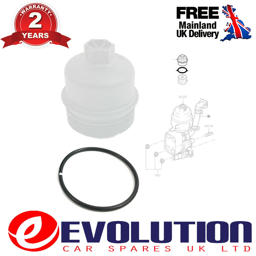 OIL FILTER HOUSING SEAL GASKET FITS  FORD TRANSIT MK6, MK7, 1303477