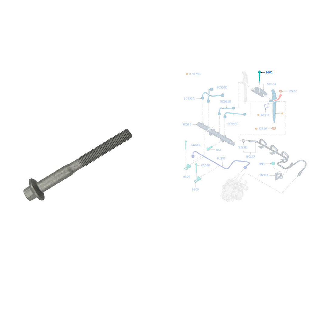 Ford Ranger Citroen Relay Peugeot Boxer Injector Clamp Bolts 1717583