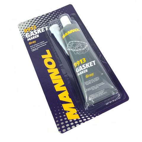 MANNOL 9913 TUBE RTV SILICONE SEALANT GRAY GASKET MAKER HIGH TEMP SEALANT