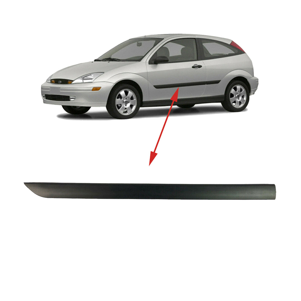 Front Left Door Trim Moulding Fits Ford Focus 1998 to 2005 98ABF02938AEYYGS 1090841