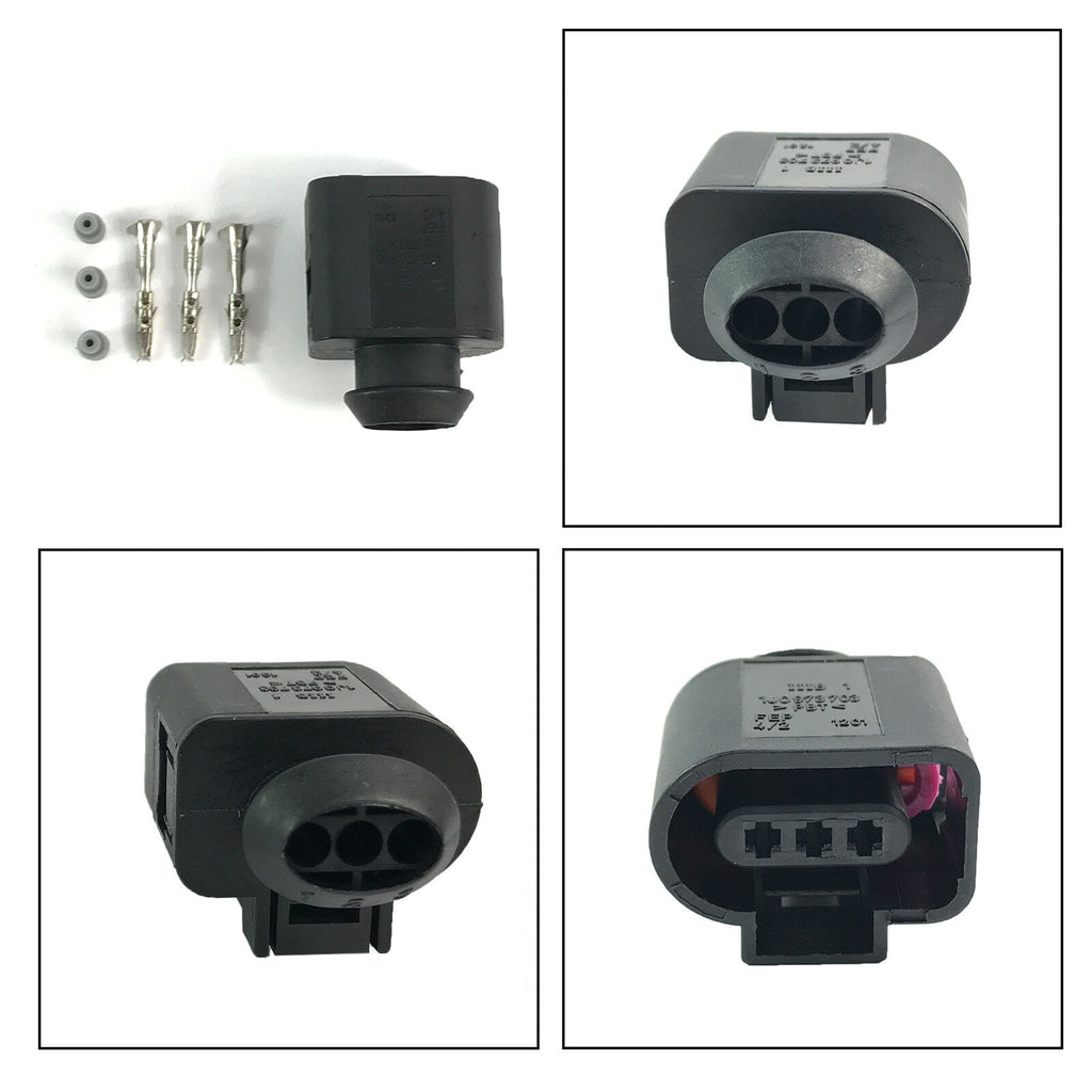 3 PIN CONNECTOR FEMALE, VOLKSWAGEN 1.5 SERIES ELECTRICAL CONNECTOR