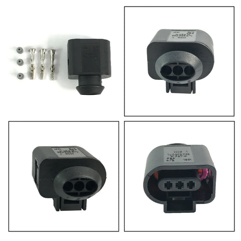 3 PIN CONNECTOR FEMALE, VOLKSWAGEN 1.5 SERIES ELECTRICAL CONNECTOR