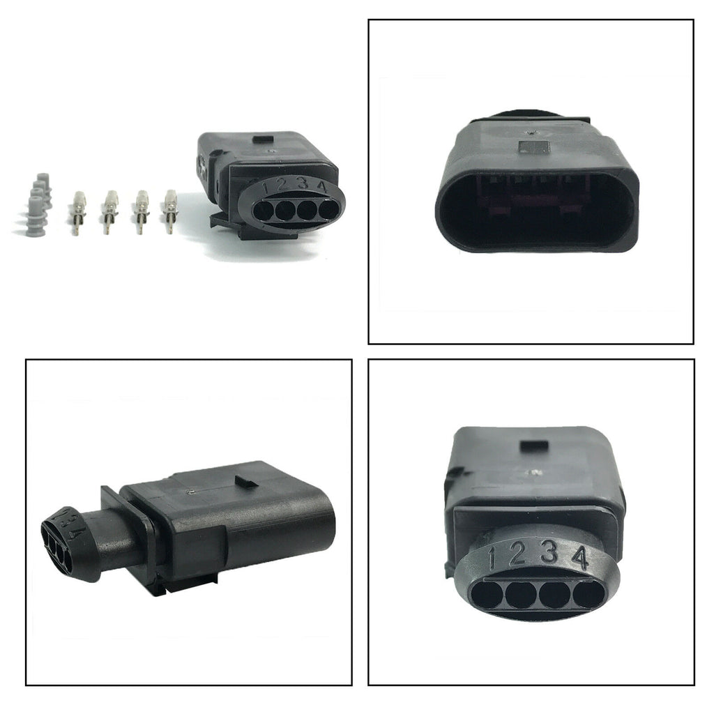 4 PIN CONNECTOR MALE, VOLKSWAGEN 1.5 SERIES ELECTRICAL CONNECTOR
