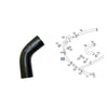 Genuine Radiator Coolant Hose Fits Vauxhall Astra MK5 1.7 2004 Onwards 97363875