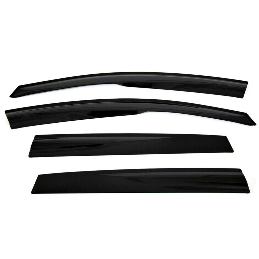 Wind Rain Smoke Deflectors Heavy Duty 4 Pcs Fits Renault Clio 4 2012 Onwards