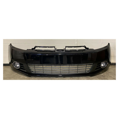GENUINE BLACK FRONT BUMPER FITS VOLKSWAGEN GOLF MK6 2008 to 2013