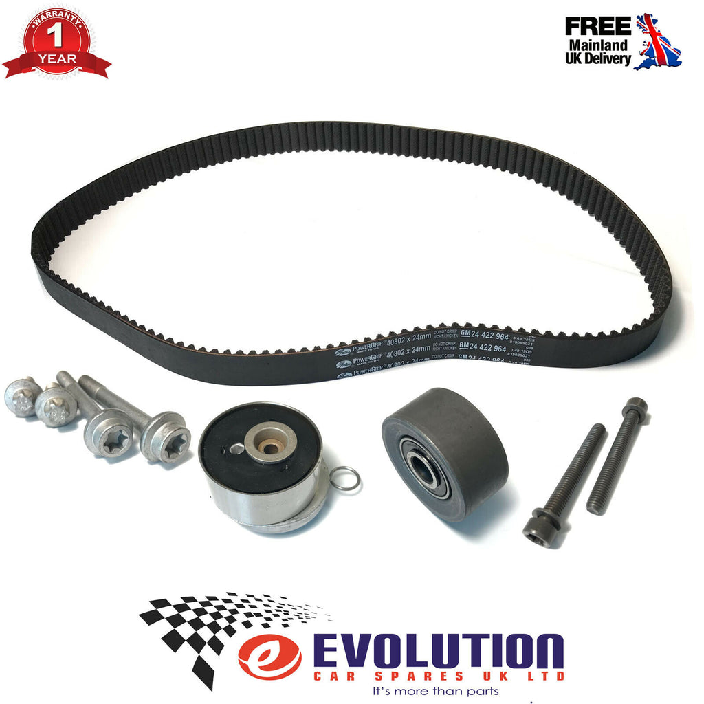 GENUINE TIMING BELT KIT VAUXHALL ASTRA, CORSA, MOKKA, INSIGNIA, ZAFIRA, 95516740