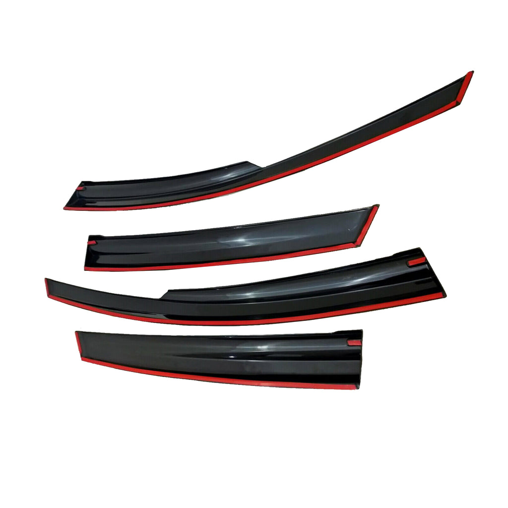 Ford Focus Wind Rain Smoke Deflector Set 2006 to 2012