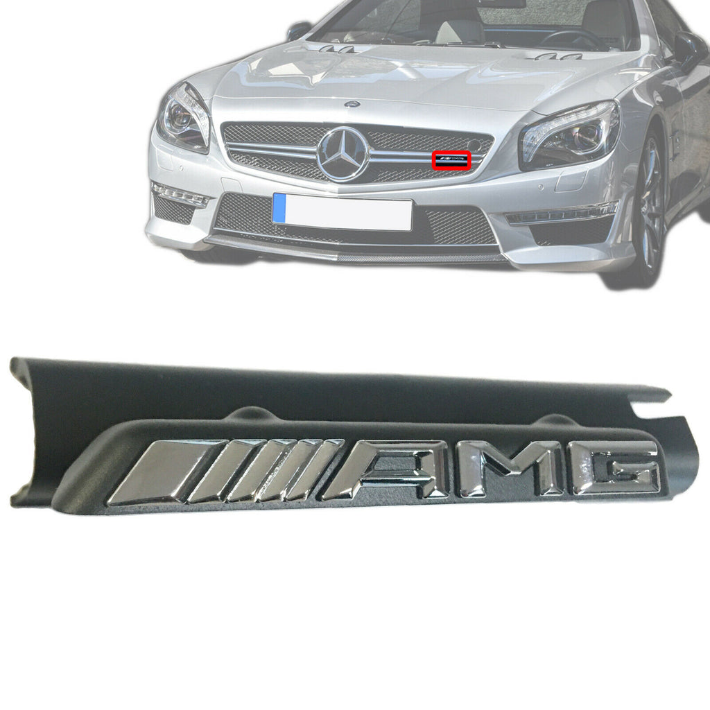ORIGINAL FRONT GRILL AMG LOGO EMBLEM MERCEDES-BENZ AMG R231 V12 SL CLASS, A2318171000