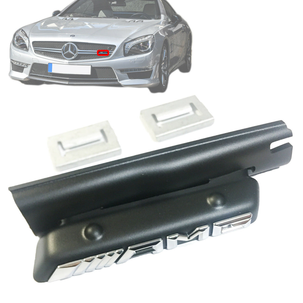 ORIGINAL FRONT GRILL AMG LOGO EMBLEM MERCEDES-BENZ AMG R231 V12 SL CLASS, A2318171000