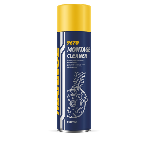 Mannol 9670 Montage Brake Cleaner Aerosol Spray German Large Can 500ml 