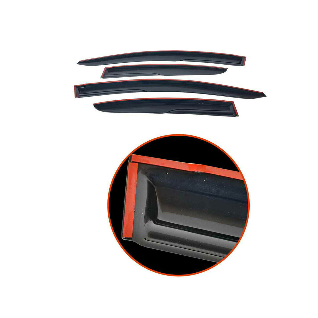Vw Caddy 2004 to 2019 Wind Rain Smoke Deflector Sunplex 2Pcs  SP-S-10 