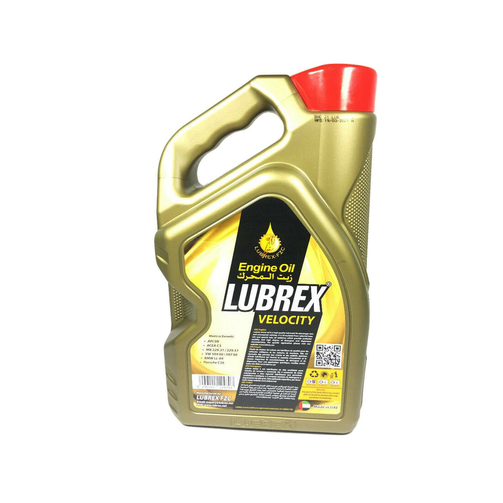 1 x 5L Lubrex 5W-30 Fully Synthetic Quality Engine Oil