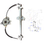 Connect Manual Window Winder Regulator 2002-2013
