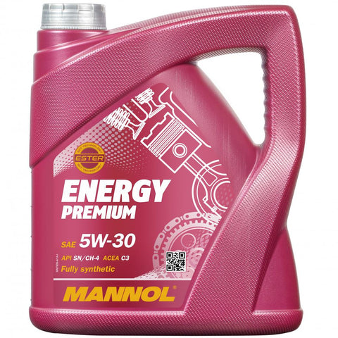 5L MANNOL PREMIUM 5W30 FULLY SYNTHETIC LONG LIFE ENGINE OIL SN/CH-4 ACEA C3