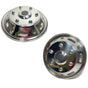 4 X Universal 16" Inch Trend RC Car Wheel Trims Cover Hub Caps Stainles Steel