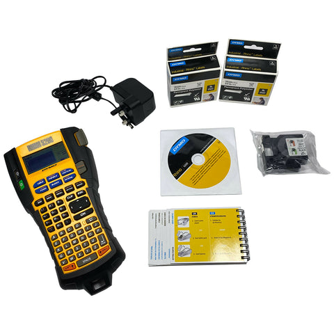Dymo Rhino 5200 Professional Industrial Labelling Machine+ Hard Carry Case+ Tape